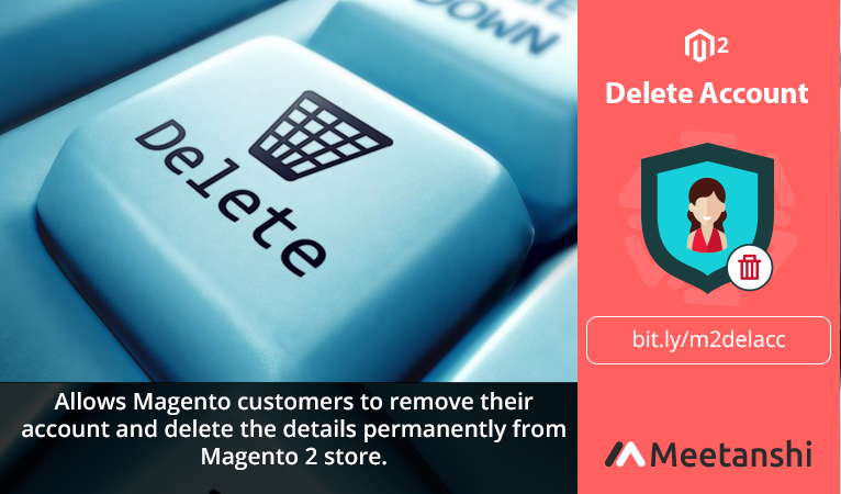 Magento 2 Delete Account